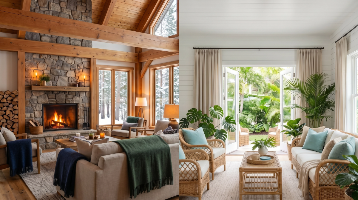Designing for Two Climates: How to Create a Cohesive Style Across Your Michigan and Florida Homes
